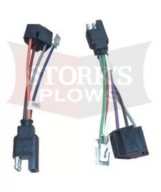 07045 2E Plow Light Adapters Meyer Diamond Truck Lite Kit Chevy Blazer Dodge Dakota 07033
