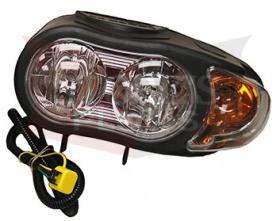 07551 New Meyer Nite Saber II Driver Side Headlight Left Night Lights