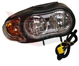 07552 New Meyer Nite Saber II Right Passenger Side Headlight Night Lights