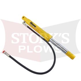 07620 Genuine Meyer 1.5x10 Power Angling Cylinder w/ Hose 4 Hole SAE Port Cross Drilled 05877 / 07968