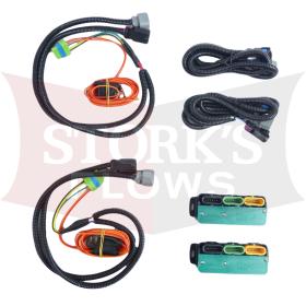 07744 Meyer Headlight Adapter Kit Dodge HB3 / H11 Night Lights Nite Saber
