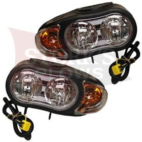 07810 Meyer Nite Saber III Set Right Left Headlights NO Modules Night Lights Saber 3 07788 07789