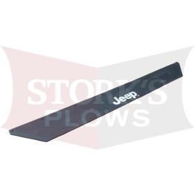 08107J Meyers 6'8" Jeep Branded Drive Pro Rubber Deflector Snow Plow 