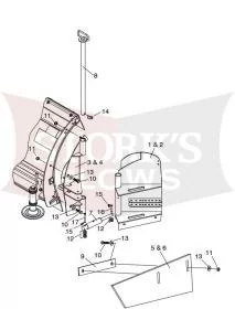 08380 Meyer Multi Position AG / LP / Lot Pro EZ-Wing Kit