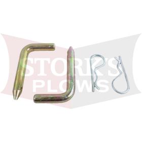 08562 Meyer Hitch Pins with Hairpin Cotter Blade to Mount 5/8"