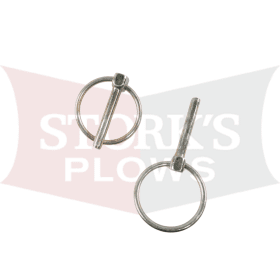08670 Meyer Hitch Pins with lynch pins Blade to Mount 5/8"