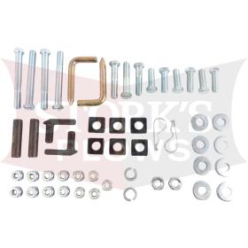 08886 2007 + Jeep Wrangler Plow Mount Bolt Bag Meyer Hardware Kit