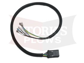 headlight harness for a snoway plow