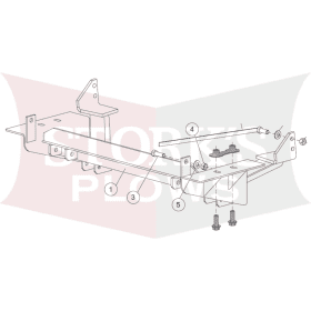 97-04 f250LD plow mount 1223