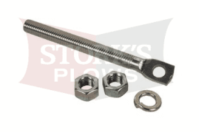 6-3/4" Eye Bolt and Nuts Trip Spring Adjuster Meyer Western Diamond Curtis 