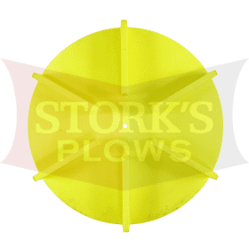 1308902 Aftermarket 18" Yellow Poly Spinner Disc - Universal
