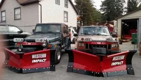 Jeep Wrangler V plow 