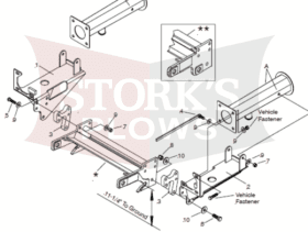 Meyer 17159 EZ PLUS Plow Mount