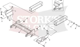 Meyer 17160 EZ Plus Plow Mount 