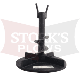 0208000A 3-Flight Auger 3 bolt Buyers replacement auger with spinner for Meyer Mini , Blaster Spreader, Boss TGS800 (Coarse Material)