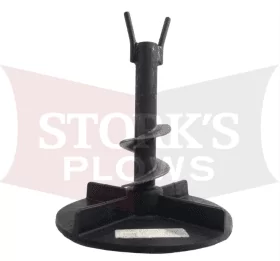 0208000A 3-Flight Auger 3 bolt Buyers replacement auger with spinner for Meyer Mini , Blaster Spreader, Boss TGS800 (Coarse Material)