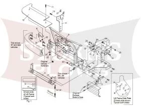 17081 New Meyer EZ Custom Mount 84-91 Ford Bronco Truck F150 F250 F350
