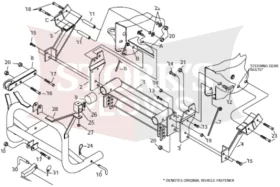 Meyer 17093 EZ Classic Plow Mount 