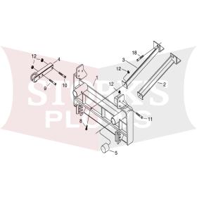 17101 Meyer EZ Classic Mount 1993-1994 H1 Hummer 