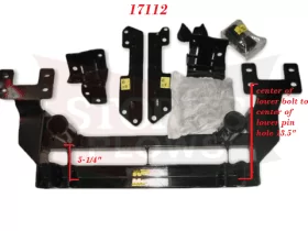 17112 Meyer EZ Classic Plow Mount 1999-2004 Ford F250 F350 Super Duty