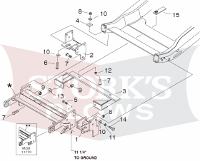17119 Meyer EZ Plus MDII mount for k1500 2500 and 3500 4x4 truck17119 Meyer EZ Plus MDII mount for k1500 2500 and 3500 4x4 truck