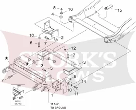 17119 Meyer EZ Plus MDII mount for k1500 2500 and 3500 4x4 truck17119 Meyer EZ Plus MDII mount for k1500 2500 and 3500 4x4 truck