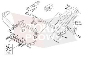 Meyer 17128 plow mount