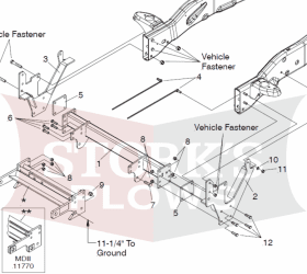 Meyer 17168 EZ Plus MDII mount