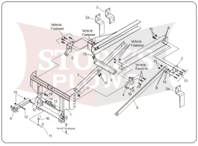 17170 Meyer mount for ford international