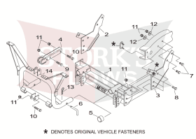 18058 Meyer EZ Classic Plow Mount 