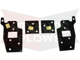 2007+ Jeep Wrangler Plow Mount Side Plates Meyer 18119 19811 11554