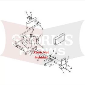 17176 Meyer mount for a hummer