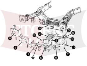 18535 Meyer Drive Pro Mount 2021+ Ram 1500 New Body 4x4