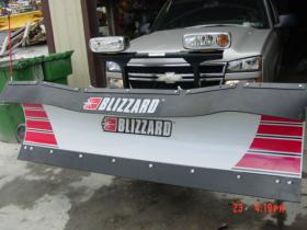 blizzard snow plow deflector