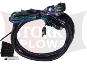 28464 Western, Fisher, Blizzard, SnowEx HB-2 2B 2D 3 Port Wiring Adapter Module Truck Side Light Harness 28463