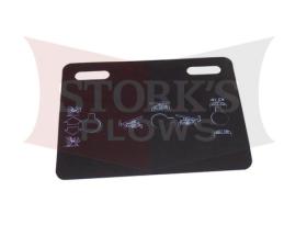 22070 Meyer Decal 3 Toggle Switch Plate Bracket Sticker