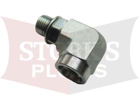 22460 Meyer 90 Degree Elbow SAE O-ring Style Fitting