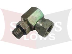 F2315 9/16 90 Elbow Fisher Diamond Belt Drive Under Hood Plow Pump
