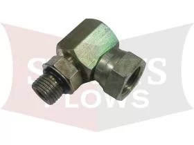 F2315 9/16 90 Elbow Fisher Diamond Belt Drive Under Hood Plow Pump