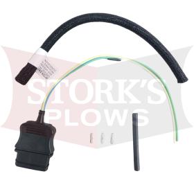 3 Pin Plow Side Repair End for 26359 Western Fisher Pump Plug Wiring Harness 3 Plug Ultramount Minute Mount
