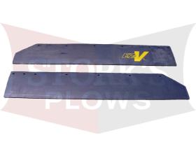 26572 Fisher 10" EZ-V 9.5' Rubber Deflector Kit