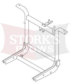 27126 Lift Frame Western Suburbanite Fisher Homesteader Personal Plow Pump Mount