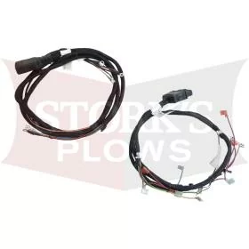 28054 V Plow Western Fisher Plow Side 7 Pin Conversion Wiring Harness 3 Plug MVP EZ-V