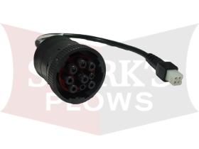 30036 Western Fisher John Deere UTV Plow Controller Harness Winch Plug Adapter