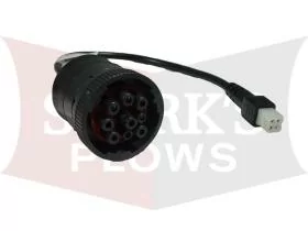 30036 Western Fisher John Deere UTV Plow Controller Harness Winch Plug Adapter