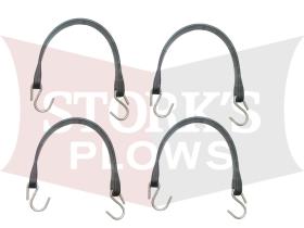 30056 Tarp 15" Bungee Replacement Kit 4-Pack Western Fisher SnowEx Spreader