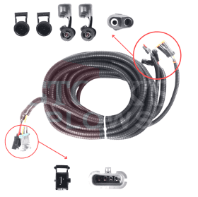 3030628 SaltDogg Spreader Truck Side Harness Spreader