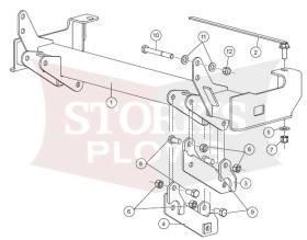 31543-2 plow mount