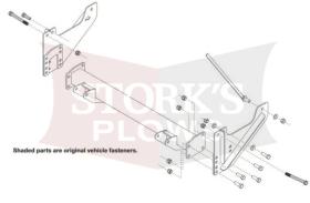 31554 snow plow mount Chevy 1500 2019