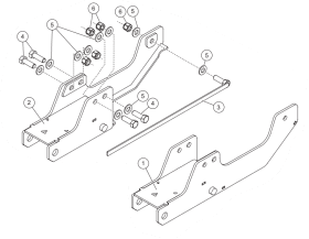 31699-1 Mount 2019-2026 Chevy "All New" 1500 GMC Sierra Silverado Western Ultramount SnowEx Blizzard